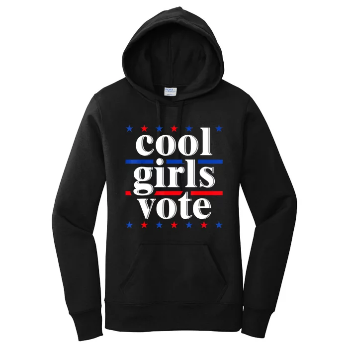 Cool Girl.S Vote 2024 Voter Us Election Political Women's Pullover Hoodie