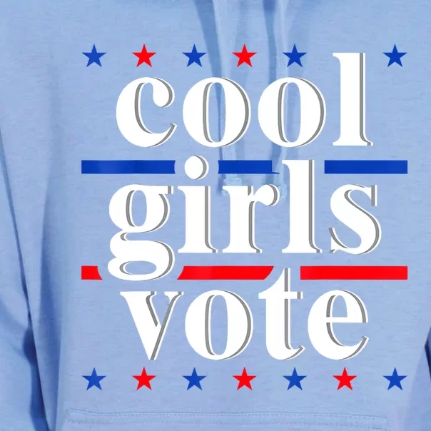 Cool Girl.S Vote 2024 Voter Us Election Political Unisex Surf Hoodie