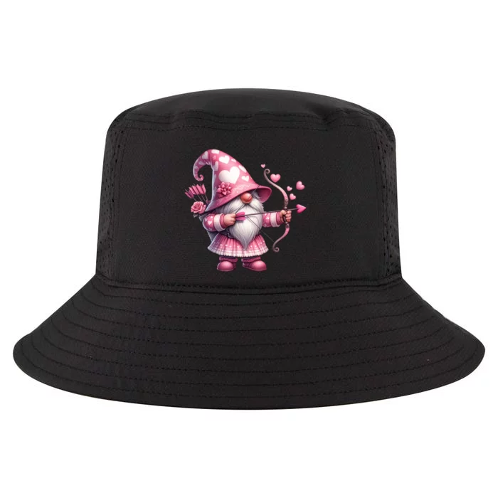 Cute Gnome Valentines Day Heart Gnome Valentine Cool Comfort Performance Bucket Hat