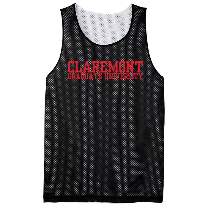 Claremont Graduate Vintage Arch University Mesh Reversible Basketball Jersey Tank