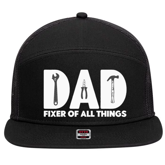 Contractor Gift Woodworking Tools Carpenter Woodworker Dad 7 Panel Mesh Trucker Snapback Hat