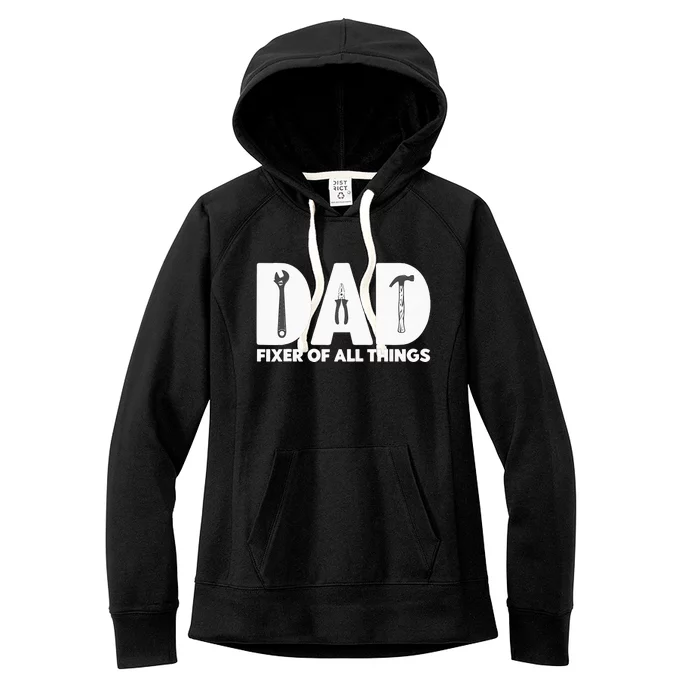 Contractor Gift Woodworking Tools Carpenter Woodworker Dad Women's Fleece Hoodie