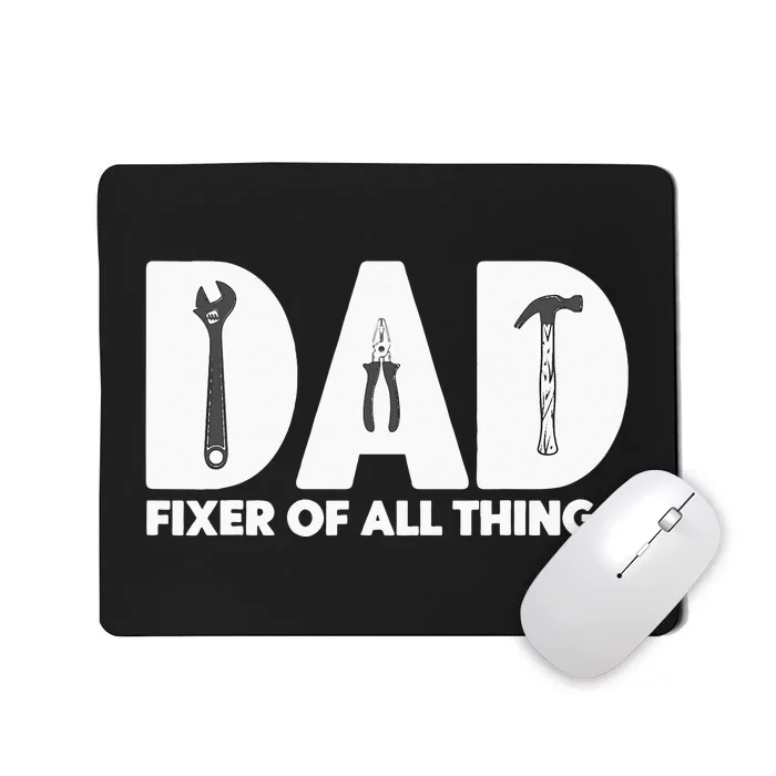 Contractor Gift Woodworking Tools Carpenter Woodworker Dad Mousepad