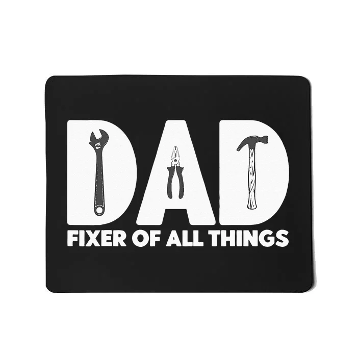 Contractor Gift Woodworking Tools Carpenter Woodworker Dad Mousepad