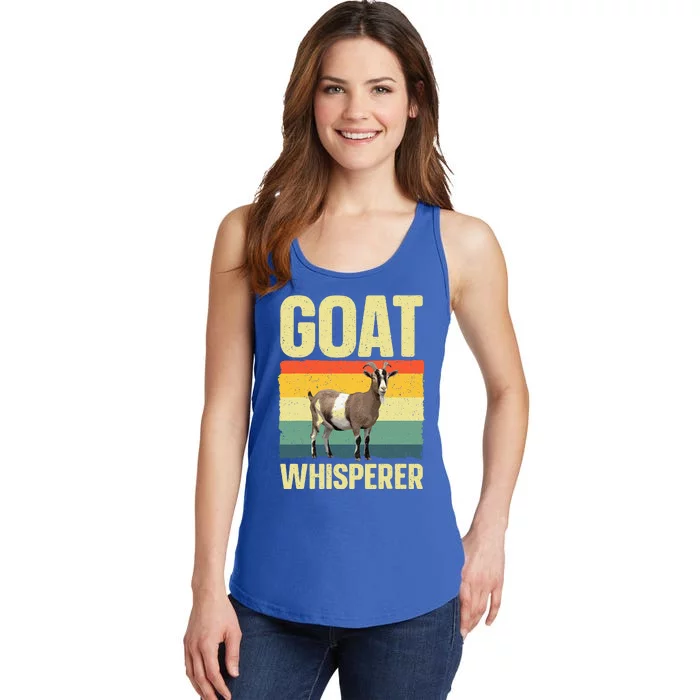 Cool Goat Whisperer Ladies Essential Tank