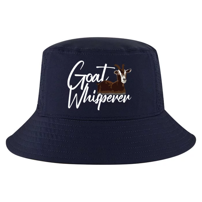 Cute Goat Whisperer Design For Men Women Goat Farmer Lover Cool Comfort Performance Bucket Hat