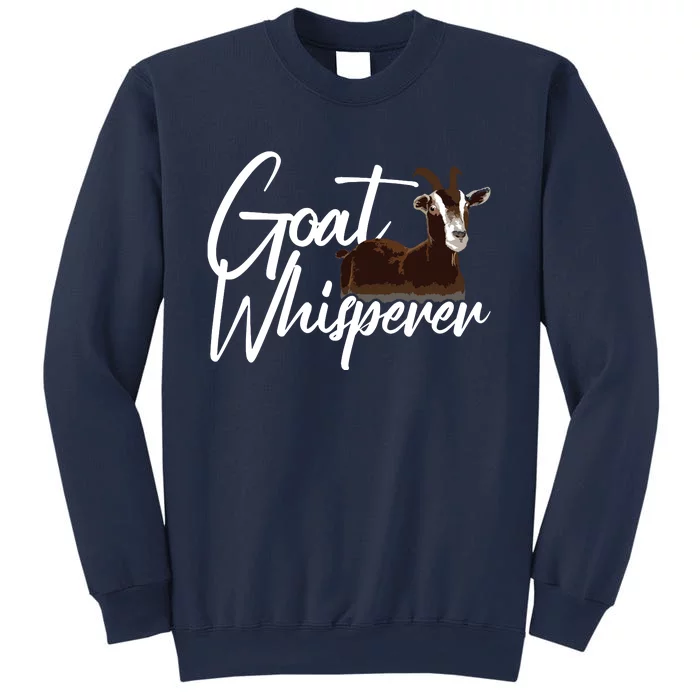 Cute Goat Whisperer Design For Men Women Goat Farmer Lover Sweatshirt