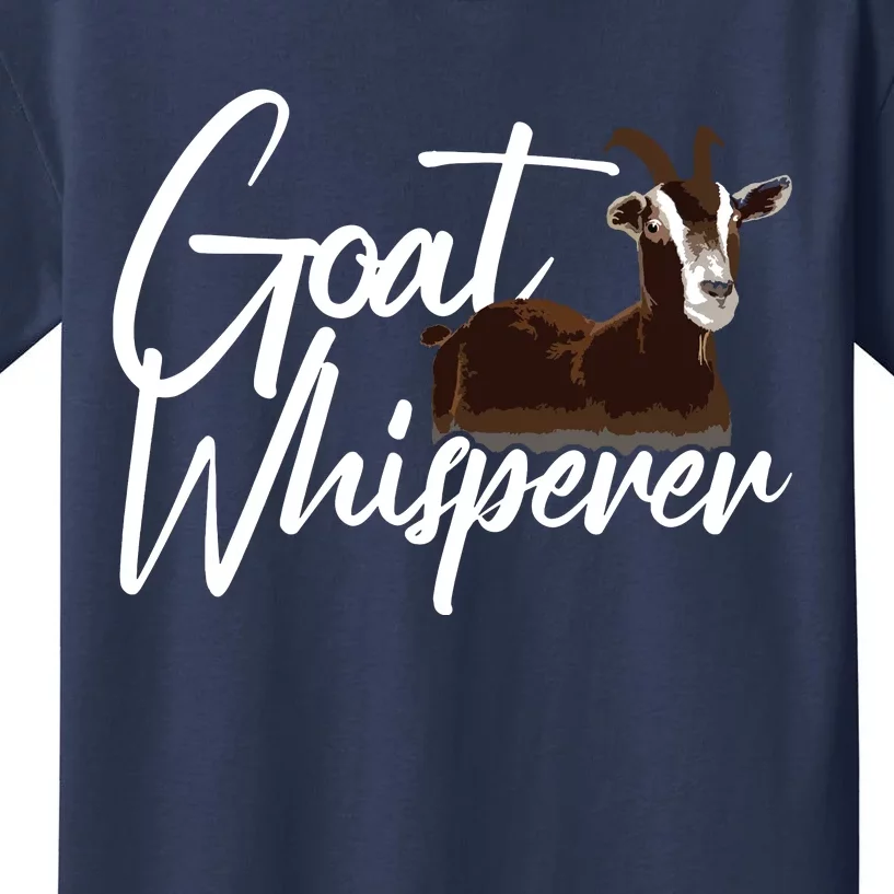 Cute Goat Whisperer Design For Men Women Goat Farmer Lover Kids T-Shirt