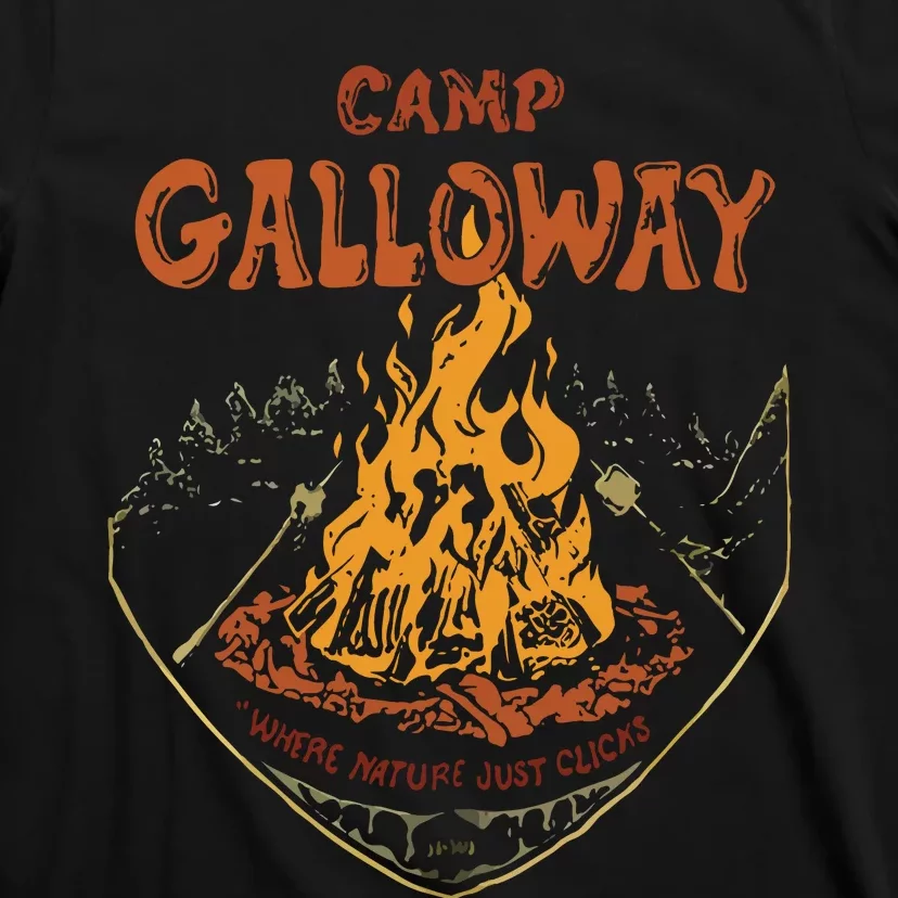 Camp Galloway Where Nature Just Clicks T-Shirt