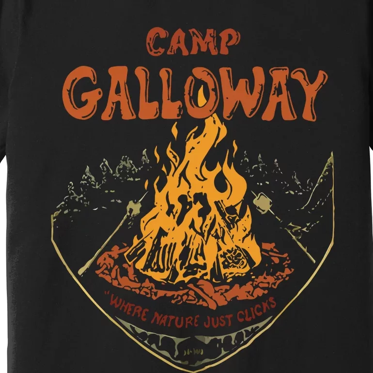 Camp Galloway Where Nature Just Clicks Premium T-Shirt