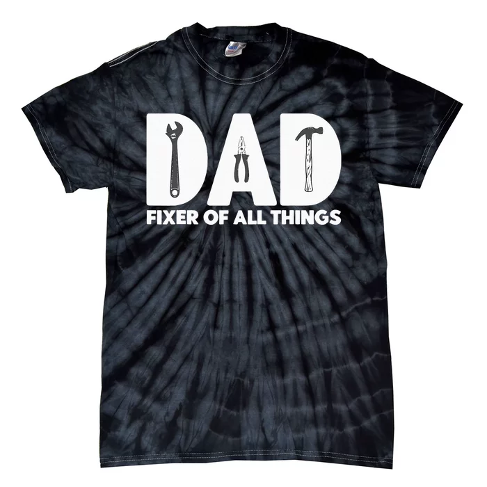 Contractor Gift Woodworking Tools Carpenter Woodworker Dad Tie-Dye T-Shirt