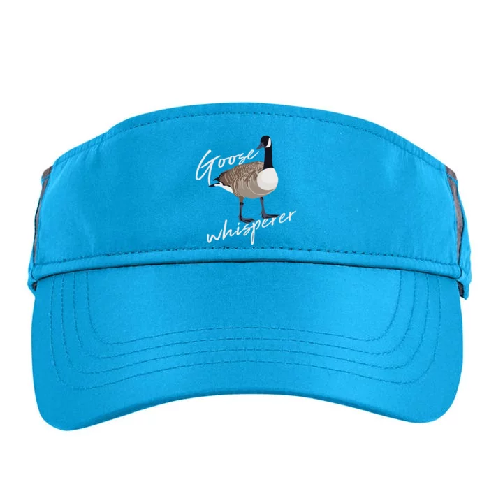 Canadian Goose Whisperer Funny Cute Bird Hunter Gift Animal Adult Drive Performance Visor