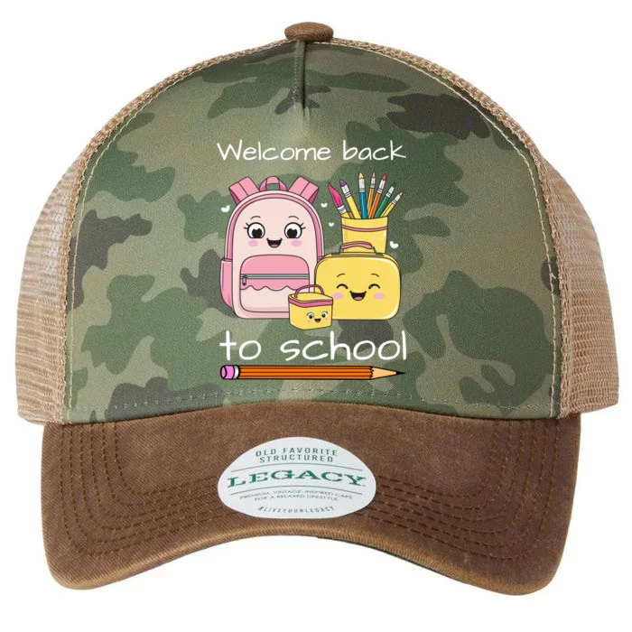 Cute Gift Welcome Back To School Legacy Tie Dye Trucker Hat