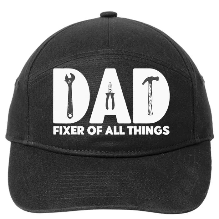 Contractor Gift Woodworking Tools Carpenter Woodworker Dad 7-Panel Snapback Hat