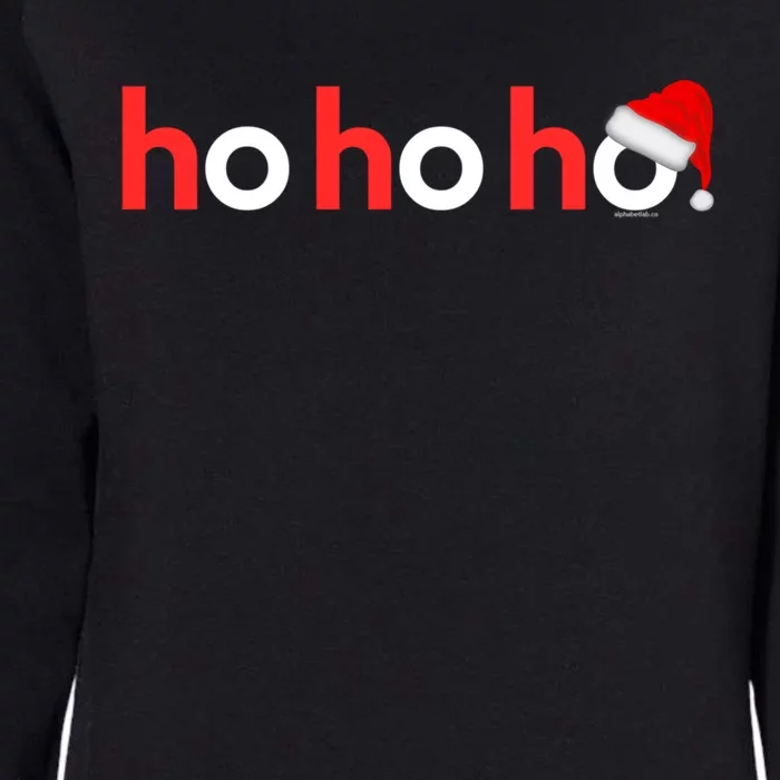 Christmas Gift Xmas Gift Idea Ho Ho Ho Cute Gift Womens California Wash Sweatshirt