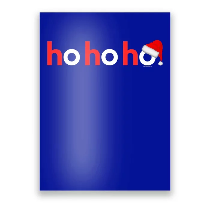 Christmas Gift Xmas Gift Idea Ho Ho Ho Gift Poster