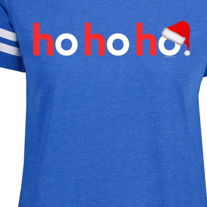 Christmas Gift Xmas Gift Idea Ho Ho Ho Gift Enza Ladies Jersey Football T-Shirt