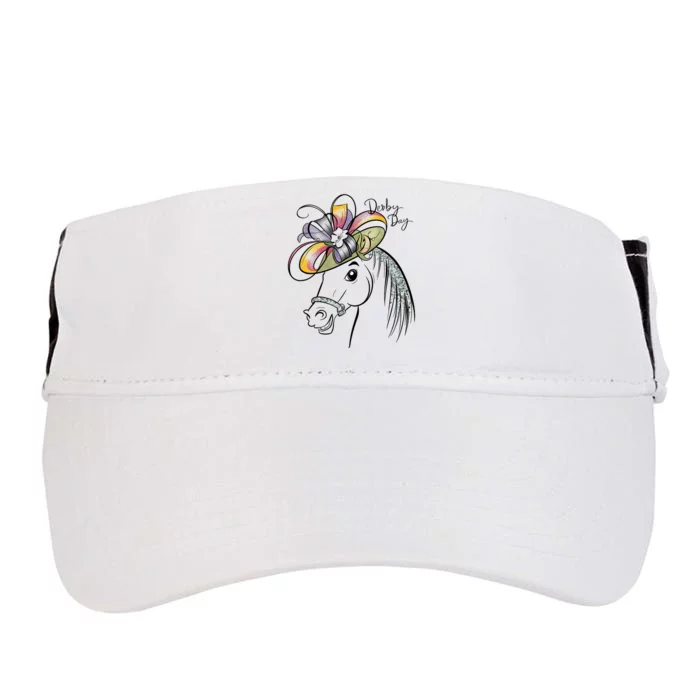 Cute Horse 150th Derby Day 2024 Horse Racing Fascinator Hat Adult Drive Performance Visor