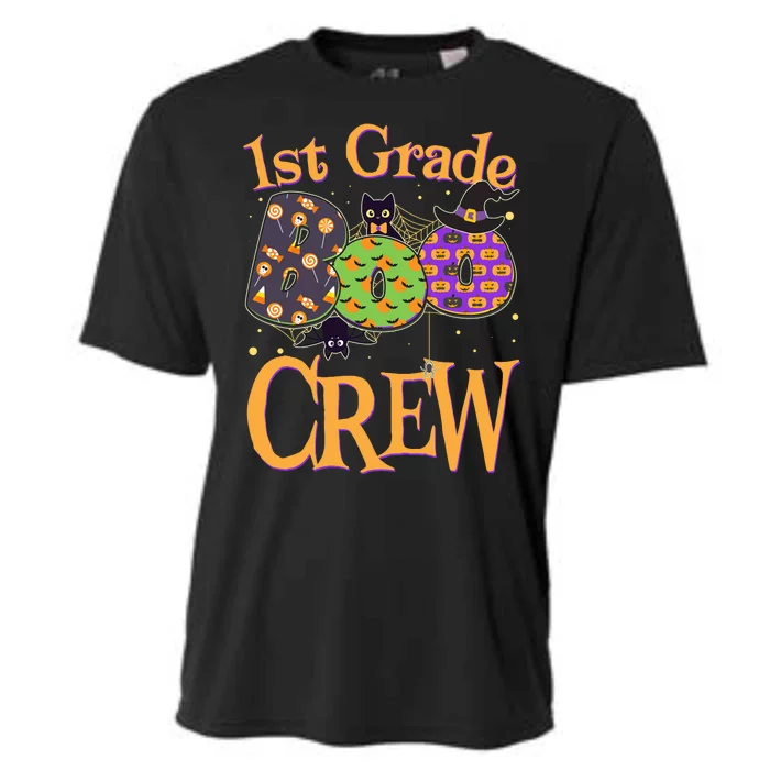 Cute Halloween 1st Grade Boo Crew Cooling Performance Crew T-Shirt