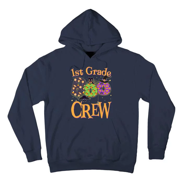 Cute Halloween 1st Grade Boo Crew Tall Hoodie