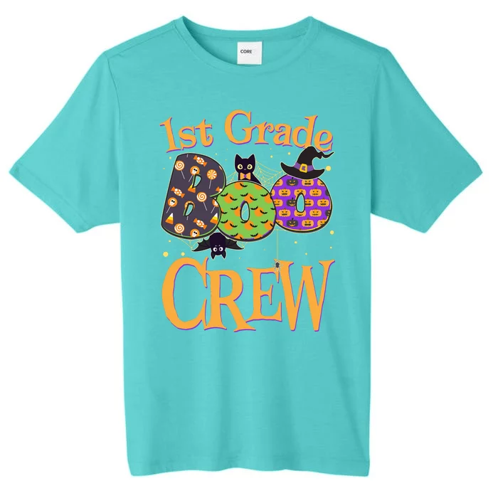 Cute Halloween 1st Grade Boo Crew ChromaSoft Performance T-Shirt