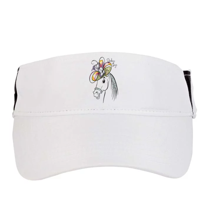 Cute Horse 150th Derby Day 2024 Horse Racing Fascinator Hat Adult Drive Performance Visor