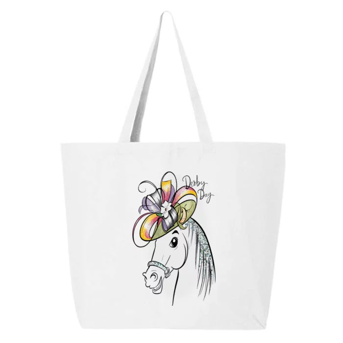 Cute Horse 150th Derby Day 2024 Horse Racing Fascinator Hat 25L Jumbo Tote