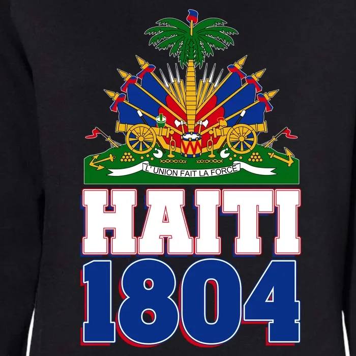 Celebrate Haiti 1804 Revolution Womens California Wash Sweatshirt