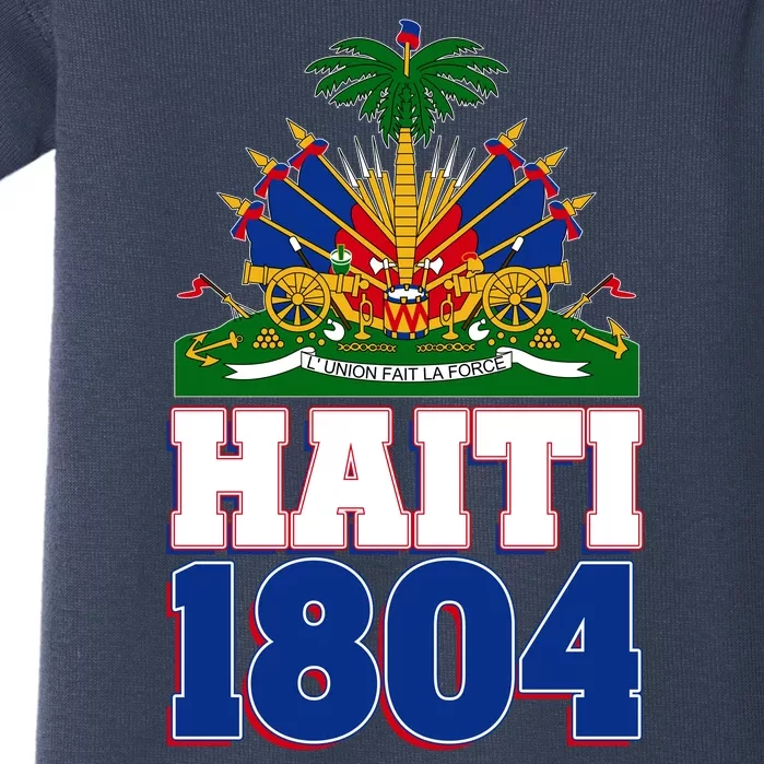 Celebrate Haiti 1804 Revolution Baby Bodysuit