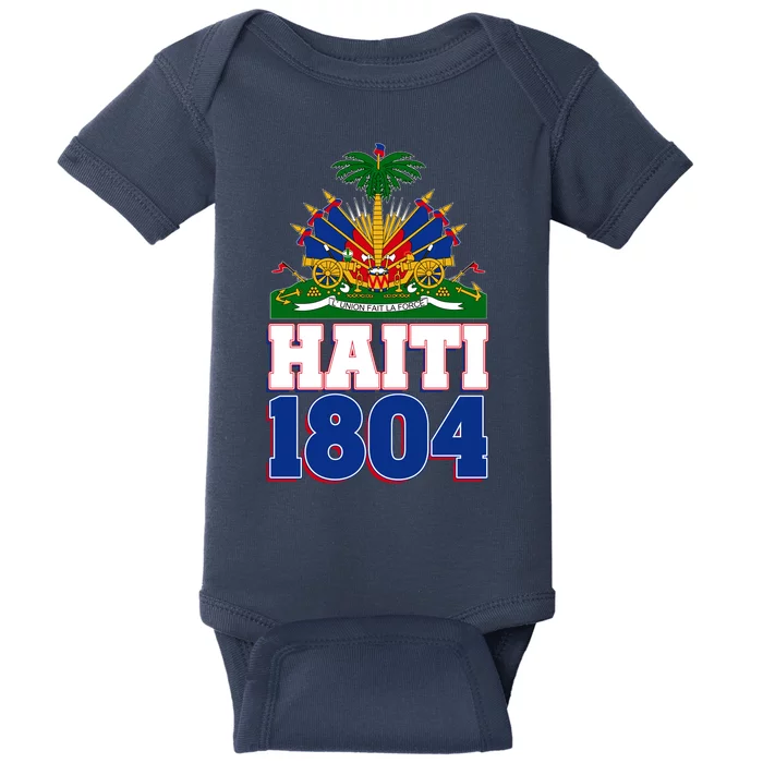 Celebrate Haiti 1804 Revolution Baby Bodysuit