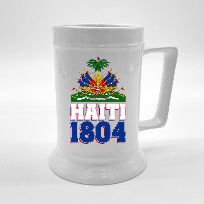 Celebrate Haiti 1804 Revolution Front & Back Beer Stein