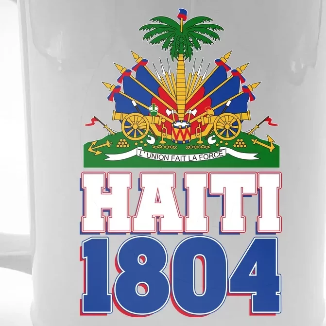 Celebrate Haiti 1804 Revolution Front & Back Beer Stein