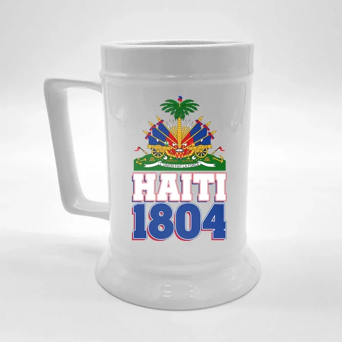 Celebrate Haiti 1804 Revolution Front & Back Beer Stein