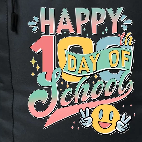 Cute Happy 100th Day Of School Daily Commute Backpack