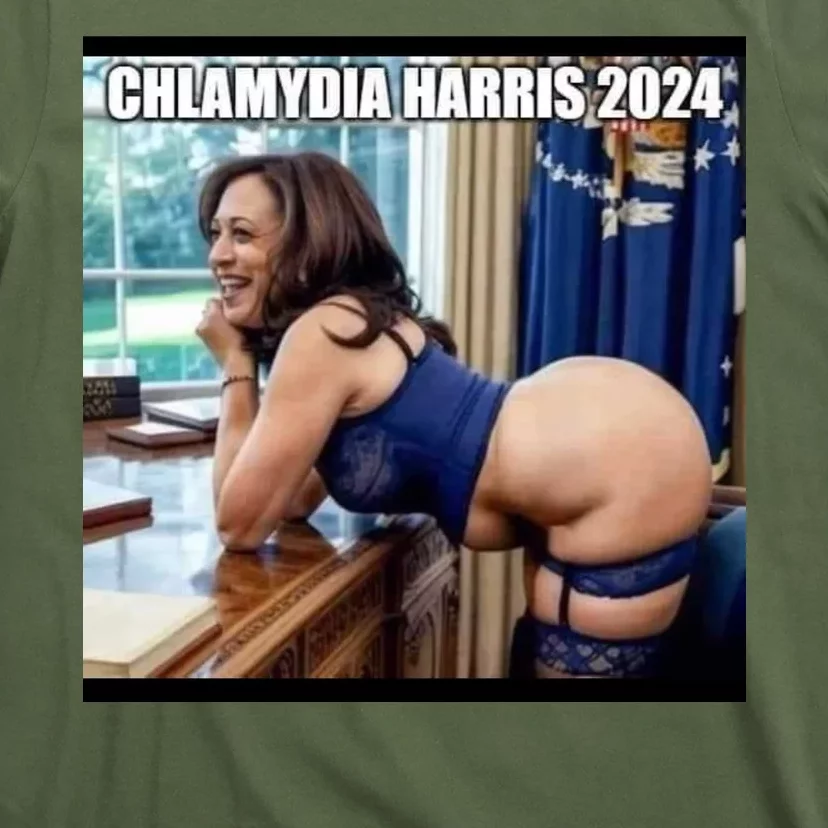 Chlamydia Harris 2024. Make Banging In The Oval Office Great Again T-Shirt