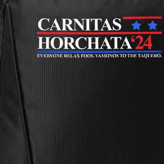 Carnitas Horchata 2024 Everyone Relax Foos Vamonos City Backpack