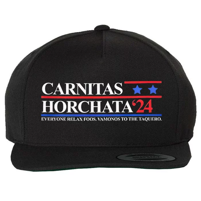 Carnitas Horchata 2024 Everyone Relax Foos Vamonos Wool Snapback Cap