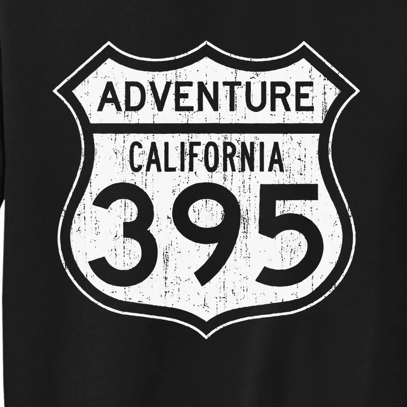 California Highway 395 Hiking Fishing Climbing Adventure Tall Sweatshirt