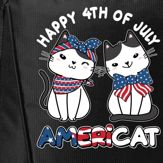 Cute Happy 4th Of July Americat City Backpack