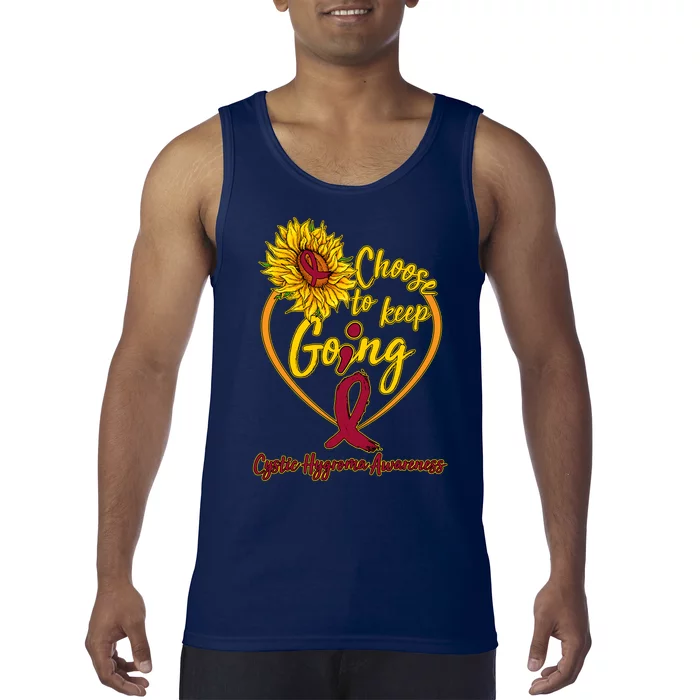 Cystic Hygroma Awareness Choose To Keep Going Tank Top