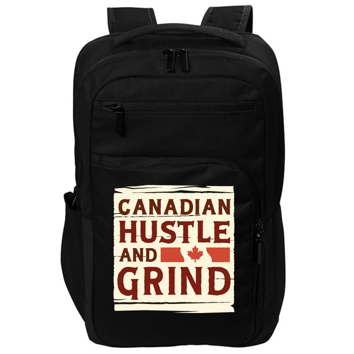 Canadian Hustle And Grind Impact Tech Backpack