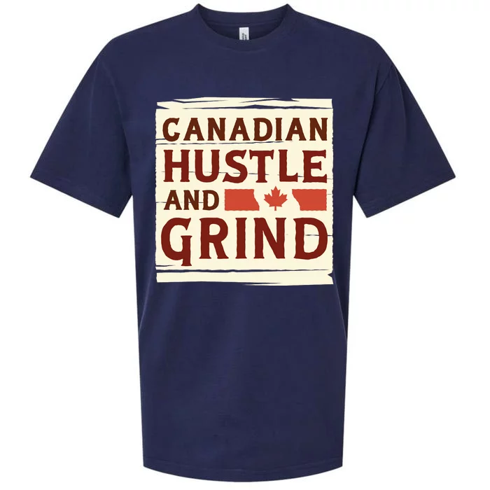 Canadian Hustle And Grind Sueded Cloud Jersey T-Shirt