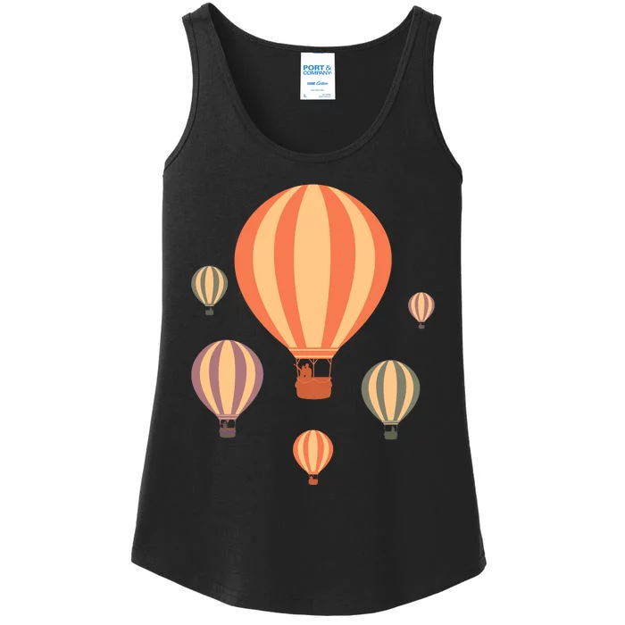 Cute Hot Air Balloons | Balloon Sky Ladies Essential Tank