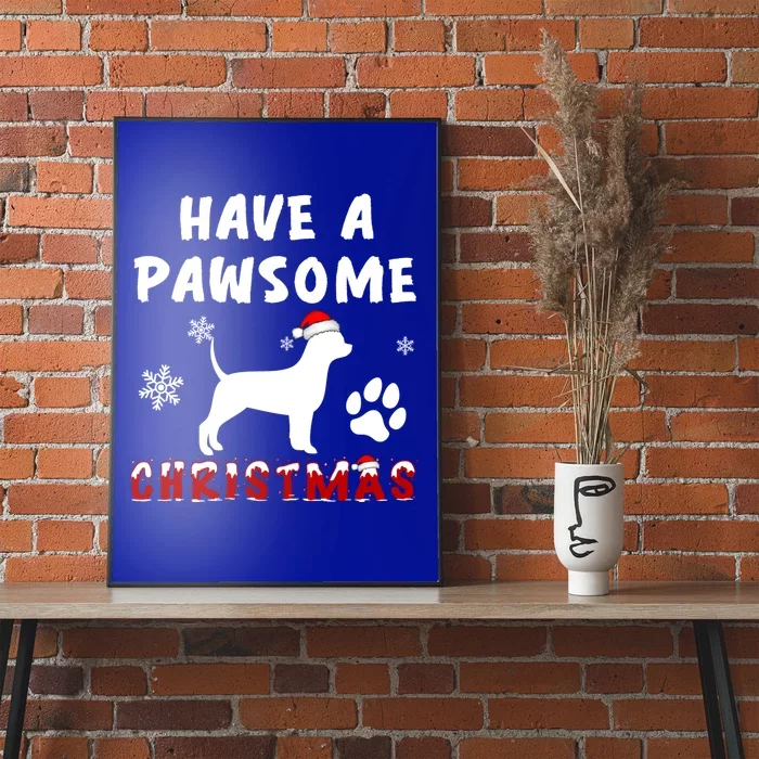 Chihuahua Have A Pawsome Christmas Gift Poster