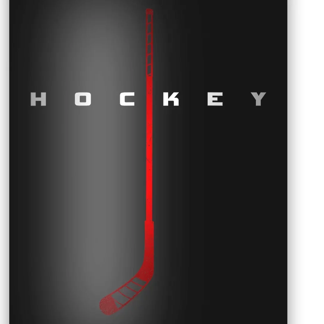 Cool Hockey Apparel Sticks Hockey Gift Poster