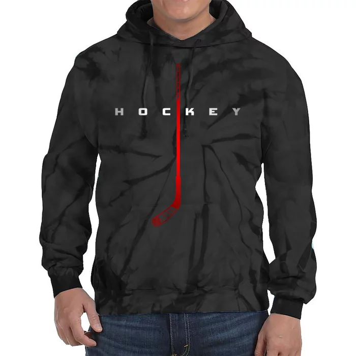 Cool Hockey Apparel Sticks Hockey Gift Tie Dye Hoodie