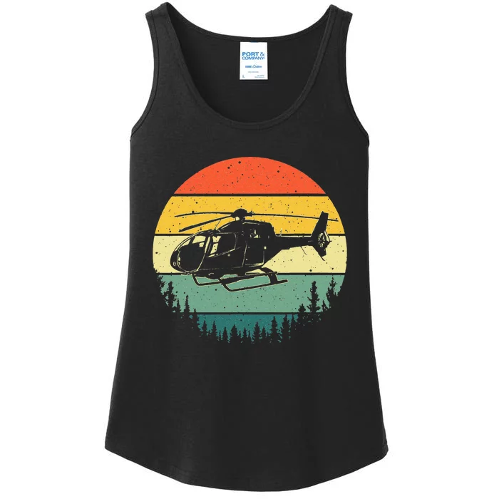 Cute Helicopter Art For Wo Aviator Helicopter Pilot Ladies Essential Tank