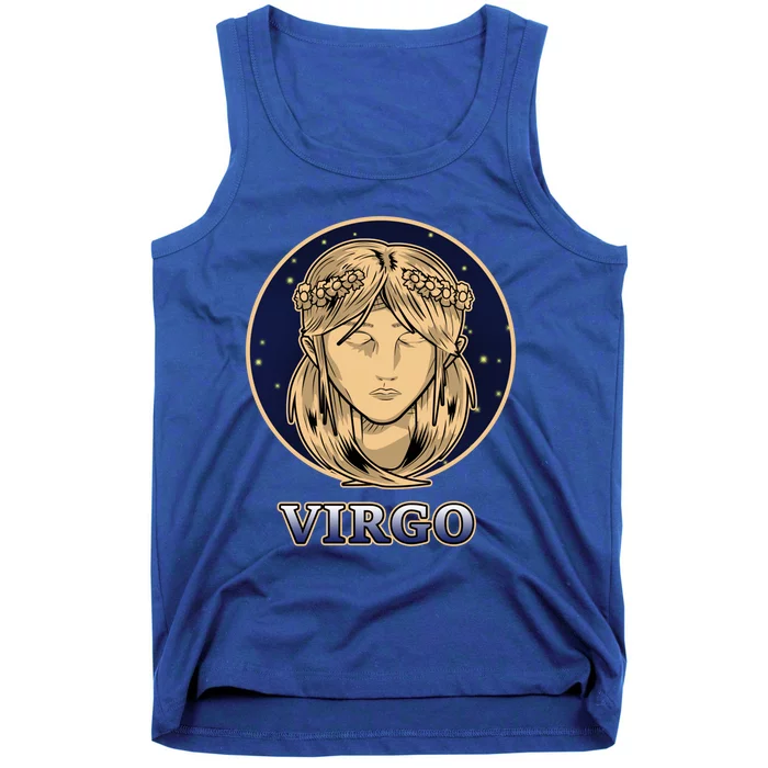 Constellation Horoscope Ascendant Zodiac Virgo Gift Tank Top