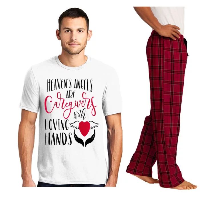 Caregivers Heavens Angels Raglan Baseball Pajama Set