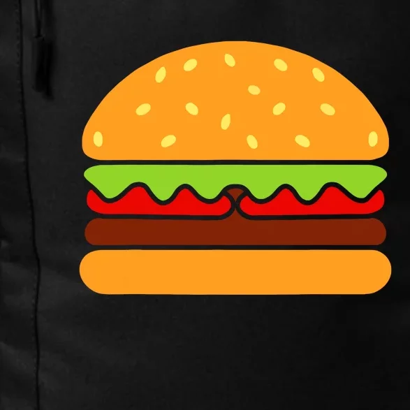 Cool Hamburger Art Women Minimalist Burger Cheeseburger Daily Commute Backpack